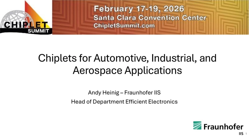 Chiplets for Automotive, Industrial, and Aerospace Applications