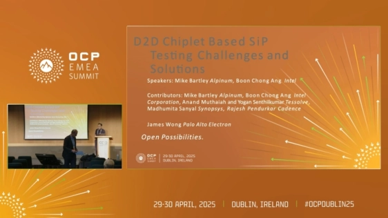 D2D Chiplet Based SiP Testing Challenges and Solutions