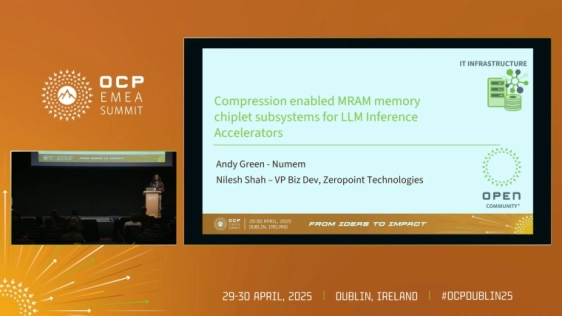 Compression Enabled MRAM Memory Chiplet Subsystems for LLM Inference Accelerators