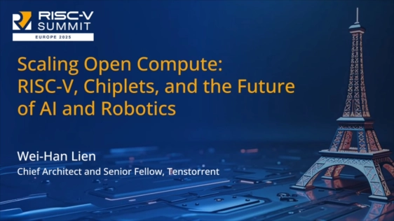 Scaling Open Compute: RISC-V, Chiplets, and the Future of AI and Robotics