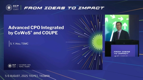 Advanced CPO Integrated by CoWoS and COUPE